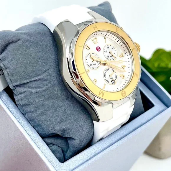 NWT MICHELE Jellybean Stainless Watch MWW12F000094 Michele Tahitian Jelly Beans MWW12F000008 Women main image 2
